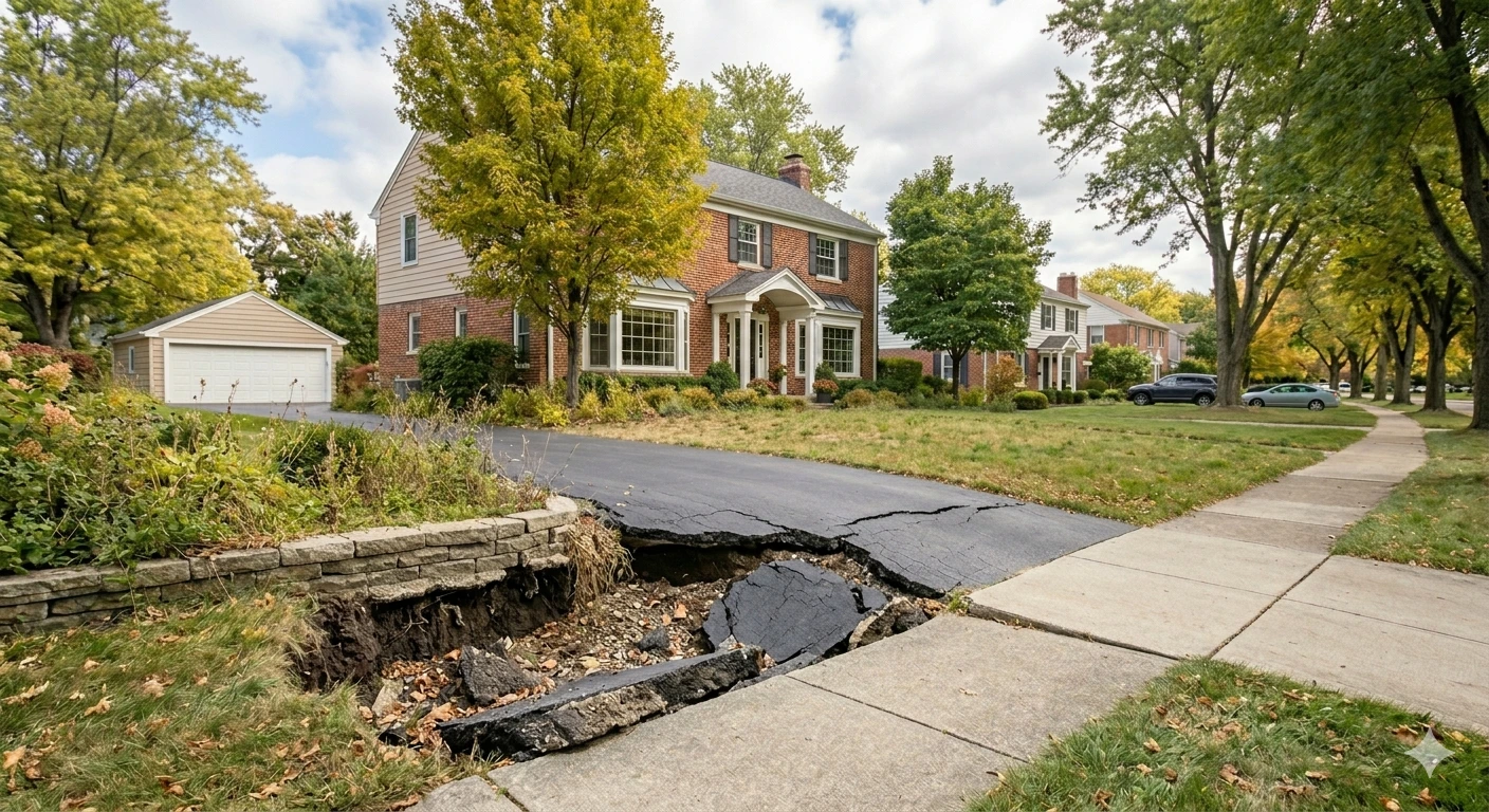 concrete leveling before after Joliet IL