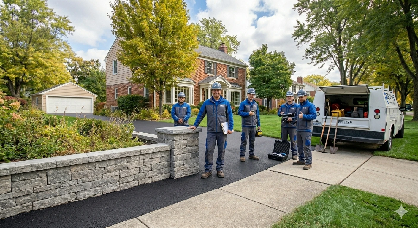 concrete leveling before after Joliet IL